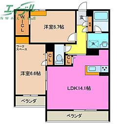 シャーメゾンステージ富田Ｂ 3階