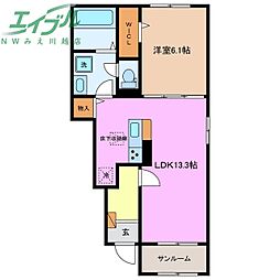 ライン　メゾン　II 1階