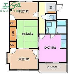 アベニール 2階