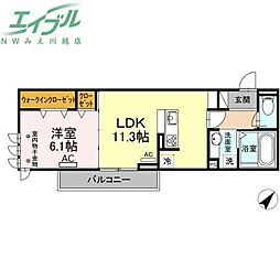 クレール クロノス 3階/-