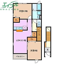 フェリースI 2階/-