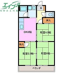 トーカイハイツ 2階