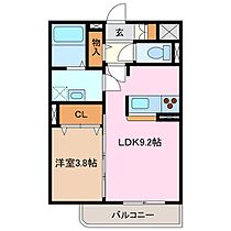 ファインII 103 ｜ 三重県四日市市朝日町（賃貸マンション1LDK・1階・35.49㎡） その2