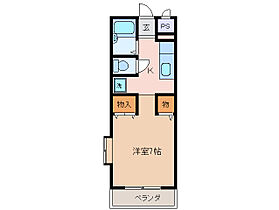 グランドゥール城西 2F ｜ 三重県四日市市伊倉１丁目（賃貸マンション1K・2階・25.80㎡） その2