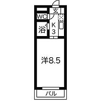 アイボンラビアン 3T ｜ 三重県四日市市新正３丁目（賃貸マンション1K・3階・26.90㎡） その2