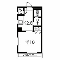 パティオAS 403 ｜ 三重県四日市市西浦１丁目（賃貸マンション1K・4階・36.00㎡） その2