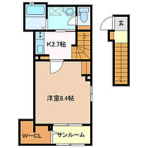 ＹＳ　ＢＡＳＥ　三つの木 201 ｜ 三重県四日市市安島２丁目（賃貸アパート1K・2階・36.33㎡） その2