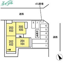 Ｄ-ｃｈａｍｂｒｅ北浜町　A  ｜ 三重県四日市市北浜町（賃貸アパート1LDK・2階・43.66㎡） その13