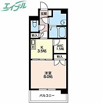 レジデンス丸山  ｜ 三重県四日市市朝日町（賃貸マンション1K・2階・34.40㎡） その2