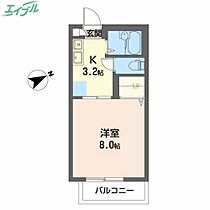 ステージア日永　Ｅ棟  ｜ 三重県四日市市日永3丁目（賃貸アパート1K・1階・24.71㎡） その2