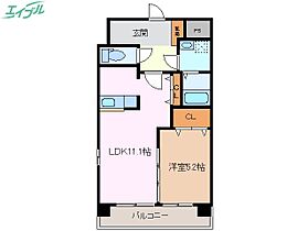 Ｍ’ｓソレイユ  ｜ 三重県四日市市朝日町（賃貸マンション1LDK・6階・42.66㎡） その7