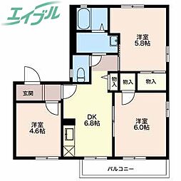 ディアスサフランA 1階