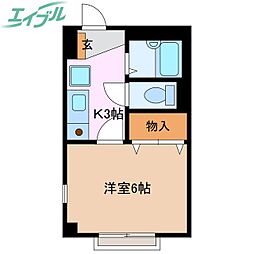 シングルハイツ川島 1階
