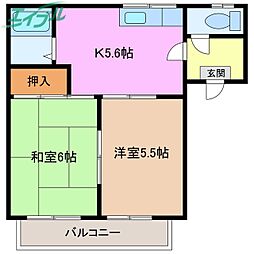 シャルム 2階/-