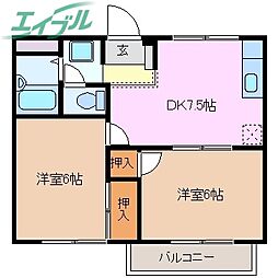 第2コーポかとう 2階