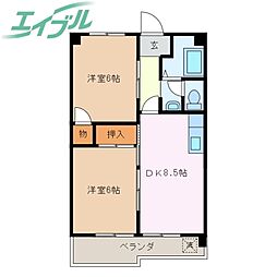 アミティエ四日市 2階