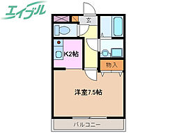 ハイツ大好 1階/-