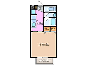 Ｓｕｒｐｌｕｓ　Ｏｎｅ後藤 207 ｜ 三重県四日市市赤堀南町（賃貸アパート1K・2階・28.02㎡） その2