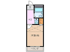 プランドール四日市 202 ｜ 三重県四日市市西浜田町（賃貸アパート1K・2階・18.15㎡） その2