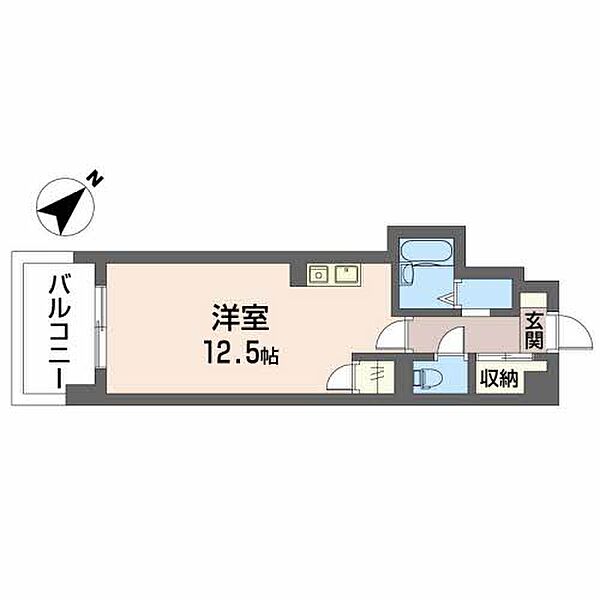 シティビラ中浜田 406｜三重県四日市市中浜田町(賃貸マンション1R・4階・30.86㎡)の写真 その2