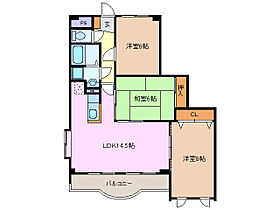 プラムスクエアJPMC 201 ｜ 三重県四日市市日永西４丁目（賃貸マンション3LDK・2階・75.00㎡） その2