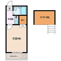 ルーチェ九の城 106 ｜ 三重県四日市市九の城町（賃貸アパート1K・1階・17.62㎡） その2