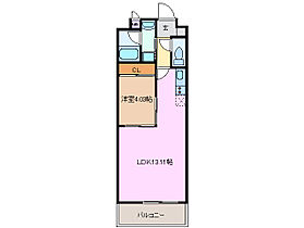 ＡＳレジデンス四日市 1107 ｜ 三重県四日市市安島１丁目（賃貸マンション1LDK・11階・38.60㎡） その2