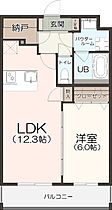 ａｄｏｒｅ 202 ｜ 三重県四日市市日永西２丁目（賃貸マンション1LDK・2階・44.46㎡） その2