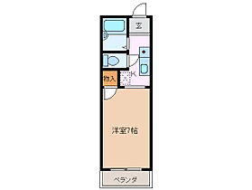 リバーパークＡ B ｜ 三重県四日市市久保田２丁目（賃貸アパート1K・1階・21.84㎡） その2