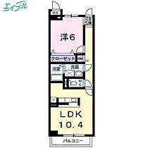 ルクソール新正II  ｜ 三重県四日市市新正4丁目（賃貸マンション1LDK・2階・42.38㎡） その2