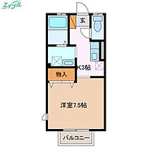 セレーナＫ  ｜ 三重県四日市市赤堀3丁目（賃貸アパート1K・1階・26.80㎡） その2