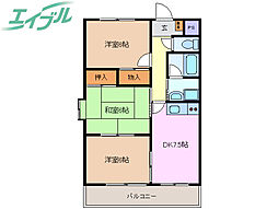 フォレストオブウィン 3DKの間取図画像