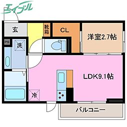 リアン ファミリオ 向陽 2階