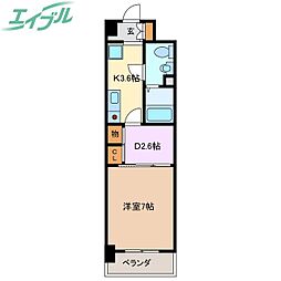 K.プレイス 3階/-