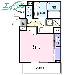 アベニール九の城 1階