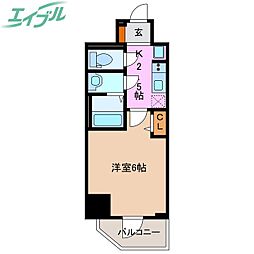 プレサンス四日市諏訪町ブライタス 3階/-