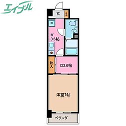K.プレイス 2階/-