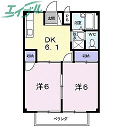 シティハイツイシダ 2階