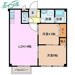 🉐敷金礼金0円！🉐エルディムヒラタ