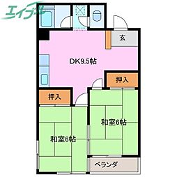 パークテラス城北 6階