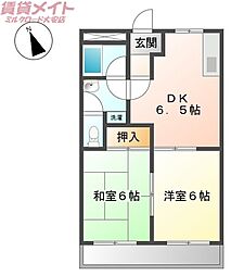 三岐鉄道北勢線 楚原駅 徒歩9分