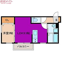🉐敷金礼金0円！🉐三岐鉄道北勢線 楚原駅 徒歩9分