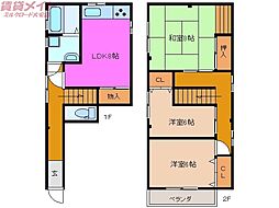 三岐鉄道北勢線 楚原駅 徒歩14分