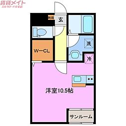 三岐鉄道北勢線 麻生田駅 徒歩18分