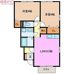 グランモアJ A 1階