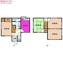 🉐敷金礼金0円！🉐札場町貸家2