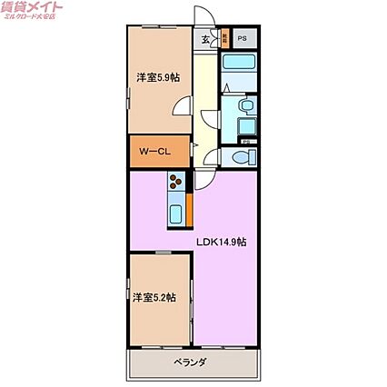 アンシャンテ_間取り_0