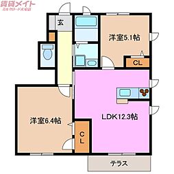 レガール北野Ｂ