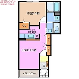 グレイスアベニューＳ・ＫII 1階/-