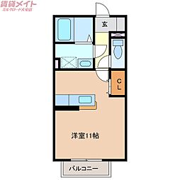 モナリエ竹成　A 2階